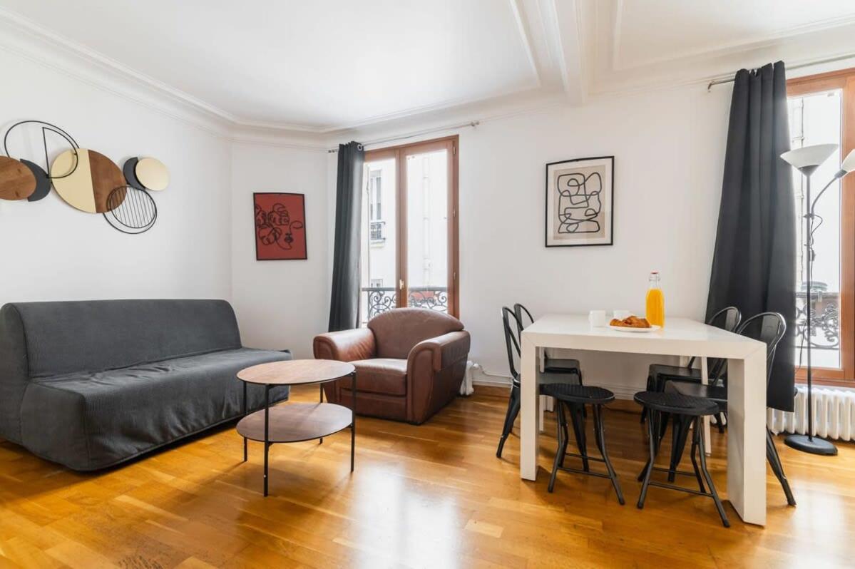 85M2 De Confort Paris 17 - Charme Parisien 6P - Flat-Guest Exterior foto